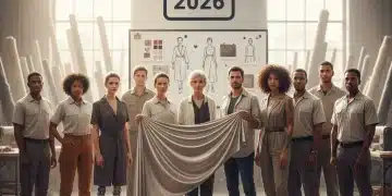 Diverse fashion professionals standing united, symbolizing employee rights in 2026.