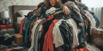 Overwhelmed by fast fashion waste and financial cost