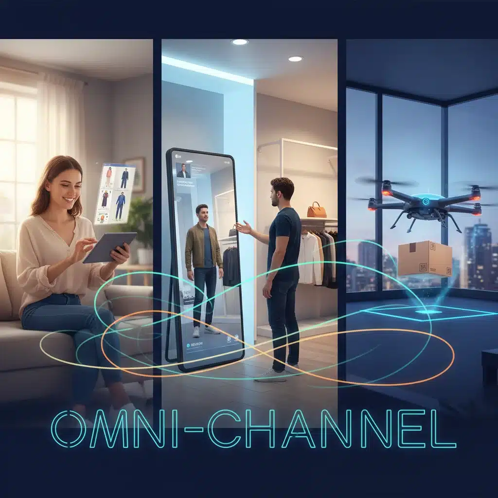 Omni-channel retail experience for modern fashion customers