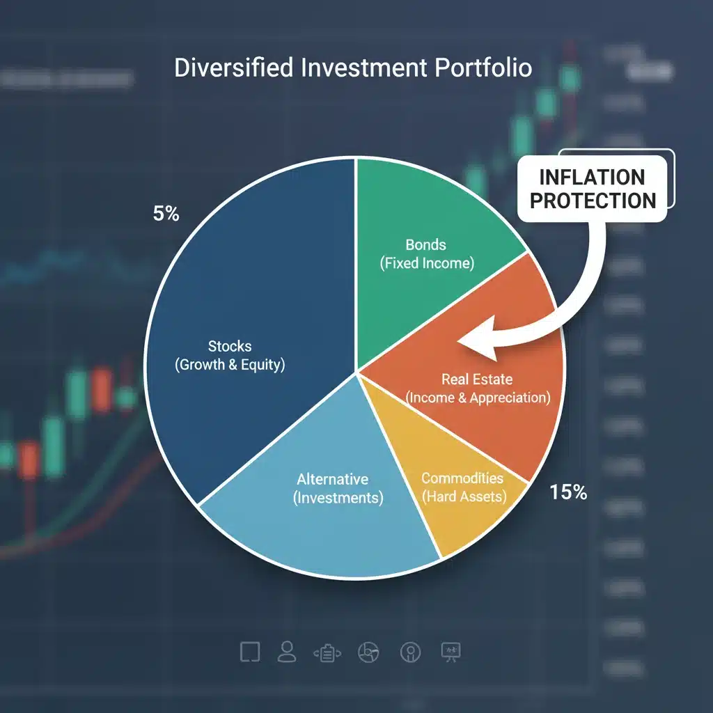 Diversified portfolio strategies for inflation protection