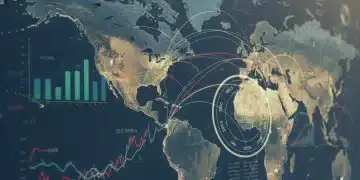 Global trade map showing US market impact from Q4 2025 agreements