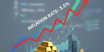 Investment portfolio adjustments for 3.5% inflation rate in 2026