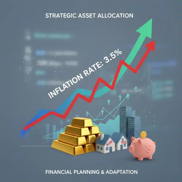 Investment portfolio adjustments for 3.5% inflation rate in 2026